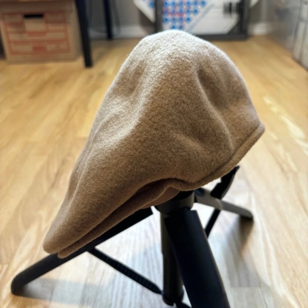 Totes Wool Rain Rolls Right Off Flat Cap Hat Medium